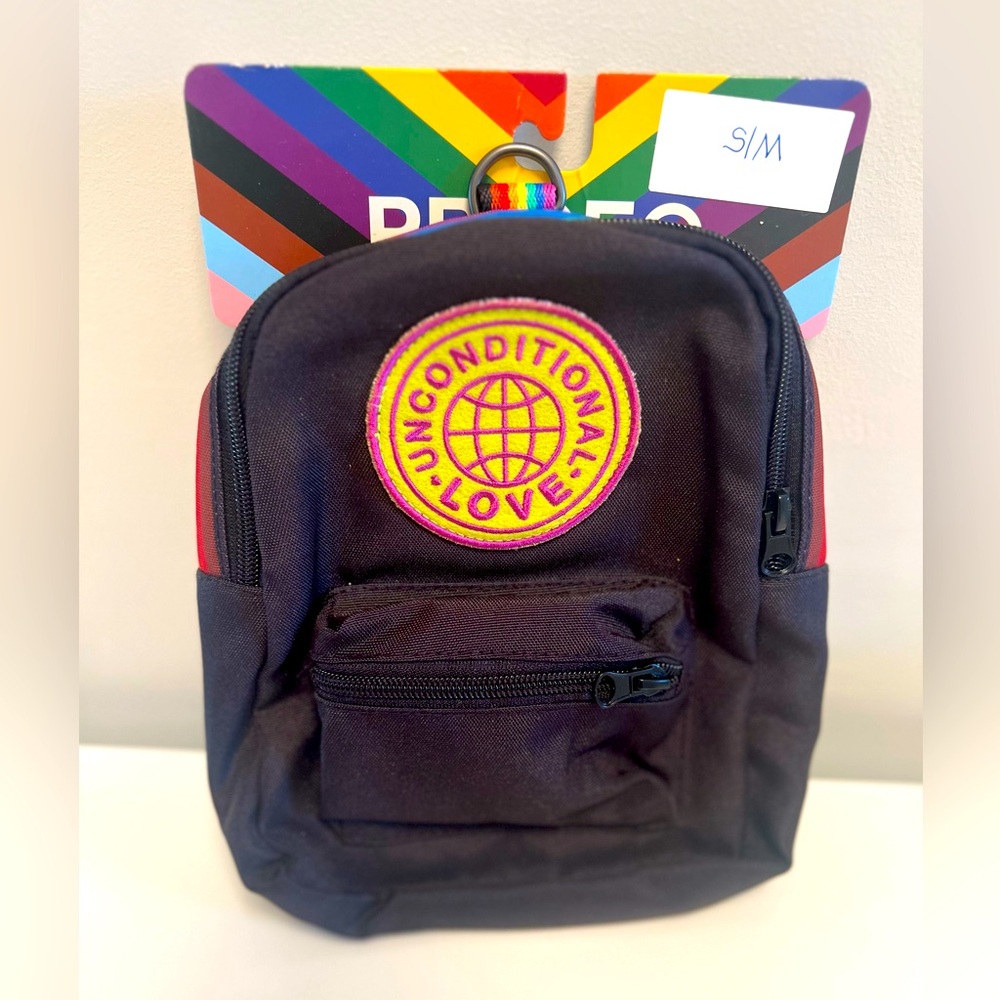 Target Pride Black Pet Backpack